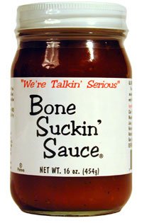 Bone Suckin Regular Barbecue Sauce, 16 fl oz by AmericanSpice.com