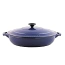 Chasseur Cast Iron 30cm, 3.0ltr Cobalt Blue Serving Casserole