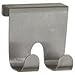 Forma Over The Cabinet Double Hook (Stainless Steel) (7H X 5.5W X 2D)