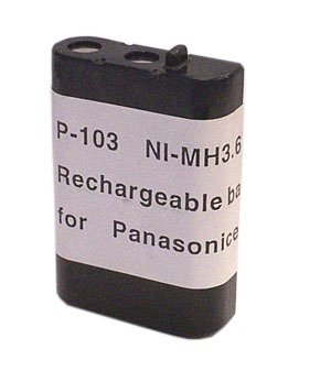 Hitech - Replacement Cordless Phone Battery for Panasonic HHR-P103A