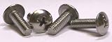 8-32 X 3/8 Machine Screws / Phillips / Truss Head / Steel / Black Oxide / 10,000 Pc. Carton