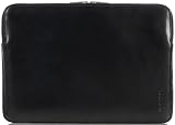 Knomo - 14071BLK - Housse en cuir pour MacBook Air 13" - Noir