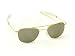 American Optical AO Original Pilot Aviator Sunglasses 52 mm Gold Bayonet True Color 30000