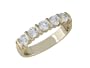 Emalea 14K Gold Semi-Eternity Diamond Ring