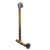 Buy Kohler K-7166-AF-BKB Clearflo 1-1 2 Adjustable Pop-Up Drain, Brushed Black by Kohler