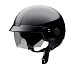 Harley-Davidson&Acirc;&reg; Half Helment with Retractable Sun Shield, Gloss Black. 98212-10VM