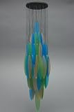Goose Rocks Designs Vienna Handcrafted Stained Glass Wind Chime