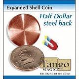 Expanded Shell Coin - Half Dollar (Steel Back) by Tango Magic