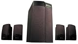 Kinyo TA-927 4.1 Game Zone Computer Speakers (5-Speaker, Black)