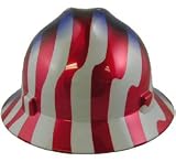 MSA FULL BRIM American Stars and Stripes Hard hats