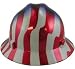 MSA Full Brim American Stars and Stripes Hard Hats