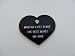 Small Heart Shape Pet ID Tag Black...FREE SHIPPING