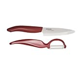 Kyocera Utility And Peeler Gift Set - Red