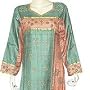 Womens Caftans Dress Evening Wear Cotton Size X-S (kftn654)