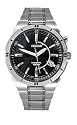 Seiko Men's Kinetic Silver-Tone Watch #SKA347