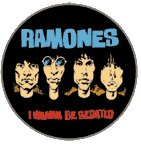 THE RAMONES - I Wanna Be Sedated - Button / Pin