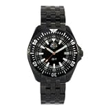 H3 Tactical H3 GS1, Black w/Date, Green, Black Bezel, Black Stainless
