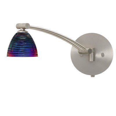 Besa Lighting 1WW-1858DW-SN Divi Swing Arm Wall Sconce On Sale