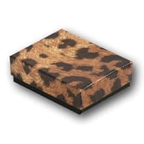 Leopard Cotton Filled Box 5 3/8