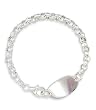 6" Rolo/Polished Oval Children's ID Bracelet