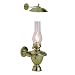 Weems & Plath Atlantic Gimbal Lamp with Smoke Bell (Brass)