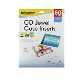 Memorex 32020700 Jewel Case Inserts (50-Pack)