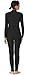 AveryDance Adult Lycra Long Sleeve Unitard Bodysuit Dancewear, M, Black
