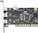 Generic SY-VIA-4FC 4-Port Firewire 1394a PCI Card VIA Chipset Plug-N-Play Hot-Swap
