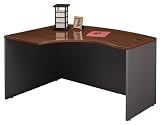Series C: Left L-Bow Desk- Hansen Cherry