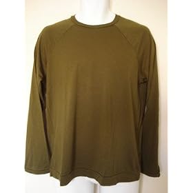 SPLENDID MILLS Mens Raglan Shirt in Olive