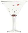 Hand Blown Glass Galaxy Margarita Glass 7.5"H 16oz Set of Four