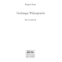 Verdr�ngte Widerspr�che: Ein Lesebuch