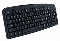 Micro Innovations Classic Wired Keyboard W/ Ps2 Connection Compact Modern Design Practical New