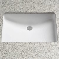 TOTO Lt542G#01 19 X 12-38 Under Counter Lavatory With Sanagloss, Cotton White