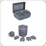 Power Bright TK1650 Votlage Converter Travel Kit, With 5 Adapters For Electric... by Power Bright