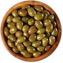 Deli Fresh Nafplion Green Olives, 16oz Dr.Wt.