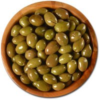 Deli Fresh Nafplion Green Olives, 16oz Dr.Wt. by parthenonfoods.com