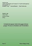 Gr�nderbezogene Entwicklungsprobleme junger Firmen in Sachsen und Tschechien - Rainhart Lang