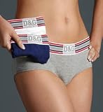D&G : D&G Dolce & Gabbana Varsity Boyshort 3 Pack Panties (M51257)