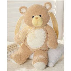 31ATAN8KR9L Gunds Swaddled Bear Tales Teddy Bear in Creme (Stuffed Animal & Security Blanket)