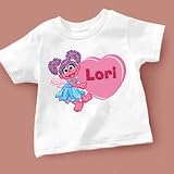 Valentines Day Gifts – Personalized Sesame Characters Valentine T-shirt