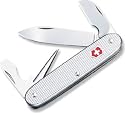 Victorinox Swiss Army Electrician Pocket Knife (Silver Alox Ribbed)