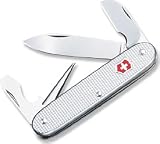 Victorinox Swiss Army Electrician Pocket Knife (Silver Alox Ribbed)