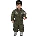 Jr Armed Forces Pilot Suit Toddler Costume