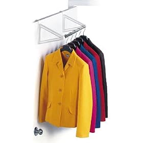 <b>Over-the-Door Garment Rack - It's Like An Extra Closet - (White)</b>