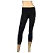 Black Slinky Stretchy Plus Size Calf Legging