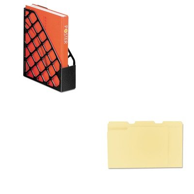 KITOIC26082UNV12113 - Value Kit - Officemate Recycled Plastic Magazine File (OIC26082) and Universal File Folders (UNV12113) KITOIC26082UNV12113 - Value Kit - Officemate Recycled Plastic Magazine File (OIC26082) and Universal File Folders (UNV12113)