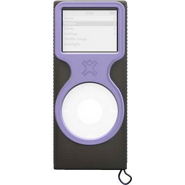 XtremeMac MicroGlove for iPod nano 2G (Black/Lavender)