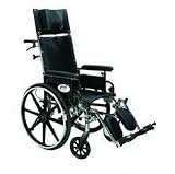 Viper Plus Lightweight Reclining Wheelchair - Flip Back Desk Arms, 18