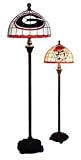 Georgia Bulldogs UGA Stained Glass Floor Lamp
